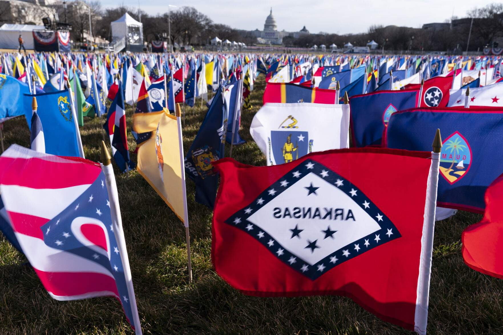 Biden Inauguration Flags